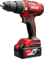 Дрель-шуруповерт аккум бесщеточная KDJZ05-13 18в, 2*4А/ч, 60нм, кейс