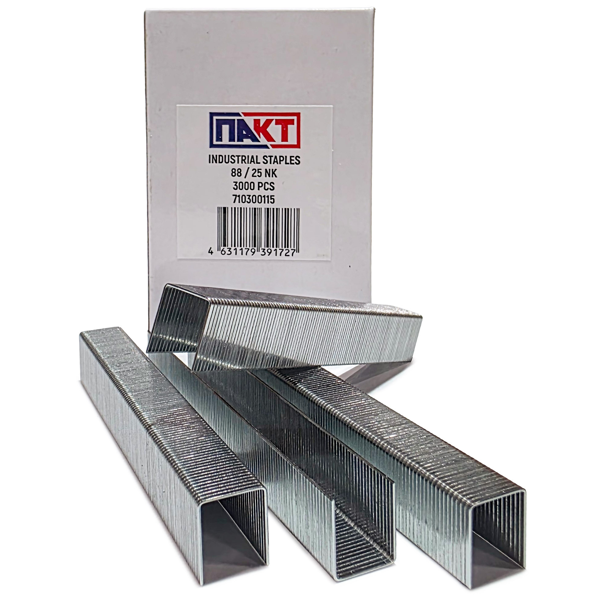 88/25 NK 12J/25 (88) Staples Galvanized 88/25 NK 12J/25 (88) Staples Galvanized